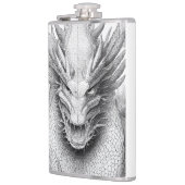 Flasques Dragon Legend Wild Nature Illustration Line Epic (Gauche)