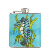 Flasques Dragon licorne de mer bleu Fantastique Algue (Devant)
