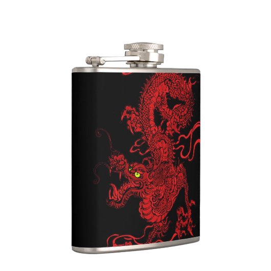 Flasques Dragon rouge (Droite)