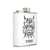 Flasques Dragon tribal noir et blanc (Droite)