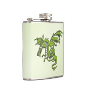 Flasques Dragon Volant Vert  (Droite)