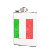 Flasques Drapeau affligé de l'Italie (Gauche)
