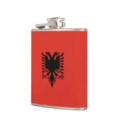 Flasques Drapeau albanais (Gauche)