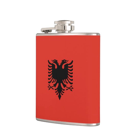 Flasques Drapeau albanais (Gauche)