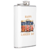 Flasques Drapeau Américain Bière Joyeux Fête du Travail Da (Droite)