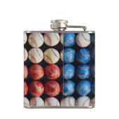 Flasques Drapeau américain de baseball (Dos)