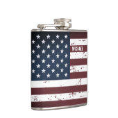 Flasques Drapeau américain Étoiles patriotiques Stripes (Droite)