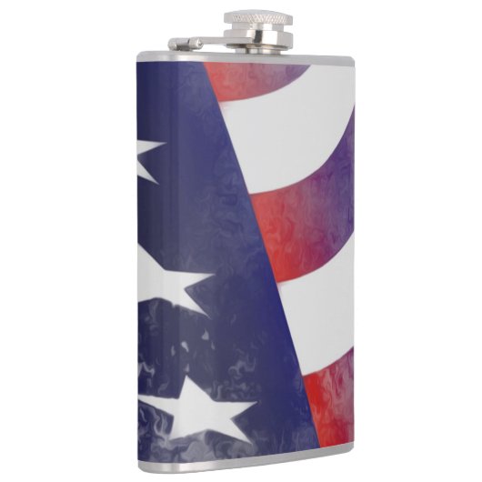 Flasques Drapeau américain Grunge (Droite)