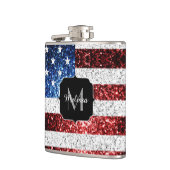 Flasques Drapeau américain rouge blanc brillant parties sci (Gauche)