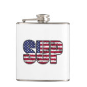 Flasques Drapeau américain Standup Paddle SUP (Devant)