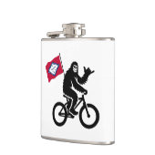 Flasques Drapeau Bigfoot Cycling Arkansas (Gauche)