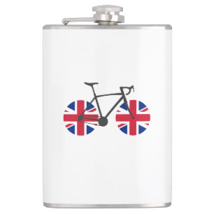Flasques Drapeau britannique à vélo