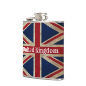 Flasques Drapeau britannique en détresse (Gauche)