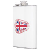 Flasques Drapeau britannique Escalade carabiner (Gauche)