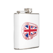 Flasques Drapeau britannique Escalade carabiner (Droite)