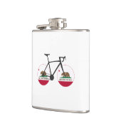 Flasques Drapeau californien à vélo (Gauche)