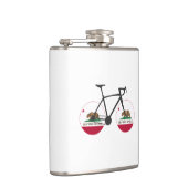 Flasques Drapeau californien à vélo (Droite)