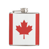 Flasques Drapeau canadien de feuille d'érable (Devant)