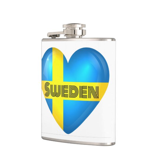 Flasques Drapeau cardiaque Suède (Gauche)
