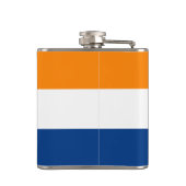 Flasques Drapeau d'Albany, New York (Dos)