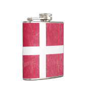 Flasques Drapeau Danemark Grunge (Droite)