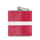 Flasques Drapeau Danemark Grunge (Dos)