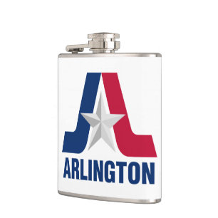 Flasques Drapeau d'Arlington, Texas Flask