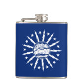 Flasques Drapeau de Buffalo, New York Hip Flask (Devant)