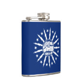 Flasques Drapeau de Buffalo, New York Hip Flask (Droite)