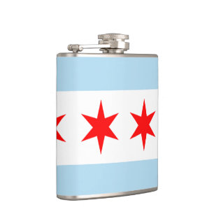 Flasques Drapeau de Chicago