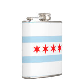 Flasques Drapeau de Chicago, Illinois Hip Flask (Droite)