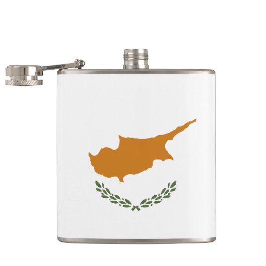 Flasques Drapeau de Chypre (Ouvert)