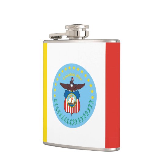Flasques Drapeau de Columbus, Ohio Flask (Gauche)