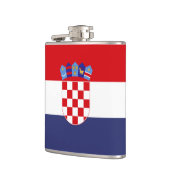 Flasques Drapeau de Croatie (Gauche)