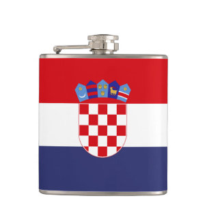 Flasques Drapeau de Croatie