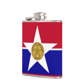Flasques Drapeau de Dallas, Texas Flask (Gauche)
