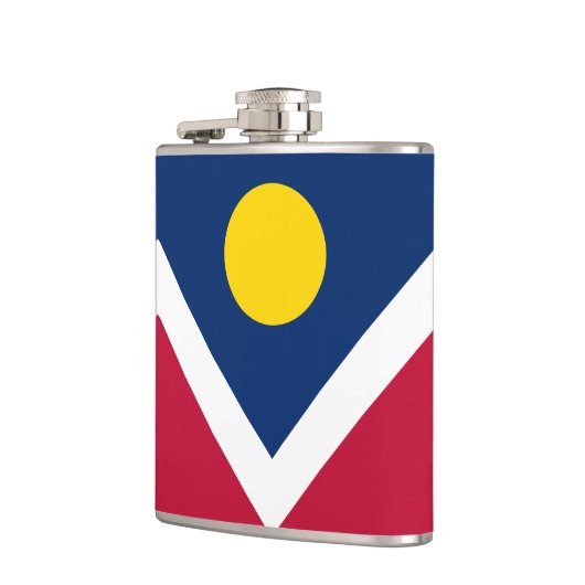 Flasques Drapeau de Denver, Colorado (Gauche)