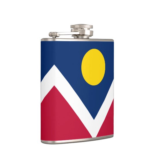 Flasques Drapeau de Denver, Colorado (Droite)