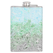Flasques Drapeau de fierté Autoromantique Trippy Boho Groov (Dos)