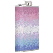Flasques Drapeau de fierté bigender tripant ondoyant funky (Droite)