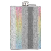 Flasques Drapeau de fierté Demifluid Abstrait Groovy Boho T (Dos)