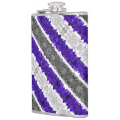 Flasques Drapeau de fierté Greygender Boho Géométrique Mod  (Gauche)
