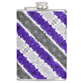Flasques Drapeau de fierté Greygender Boho Géométrique Mod  (Devant)