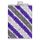 Flasques Drapeau de fierté Greygender Boho Géométrique Mod  (Dos)