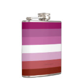 Flasques Drapeau de fierté lesbienne de SlipperyJoe féminin (Droite)