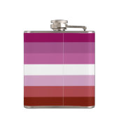 Flasques Drapeau de fierté lesbienne de SlipperyJoe féminin (Dos)