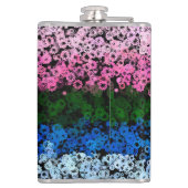 Flasques Drapeau de fierté Omniromantique Fleuris Mignon Ré (Dos)