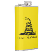 Flasques Drapeau de Gadsden à serpent à sonnette : Lutte, R (Droite)