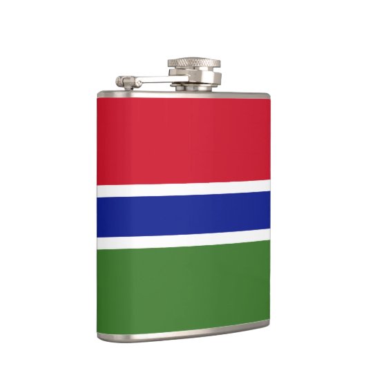 Flasques Drapeau de Gambie (Droite)