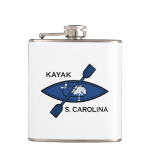 Flasques Drapeau de kayak en Caroline du Sud